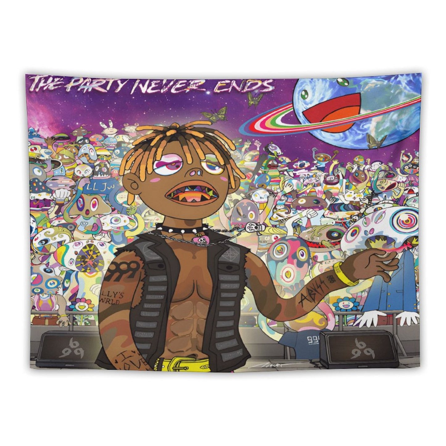 The Party Never Ends Tapestry