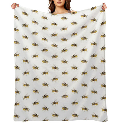 The Wasp Throw Blanket
