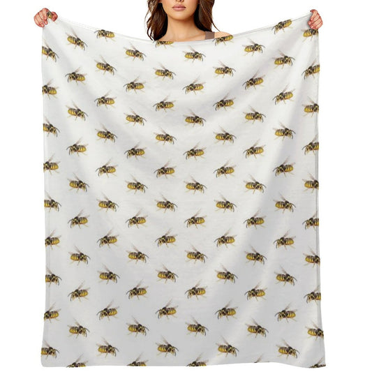 The Wasp Throw Blanket