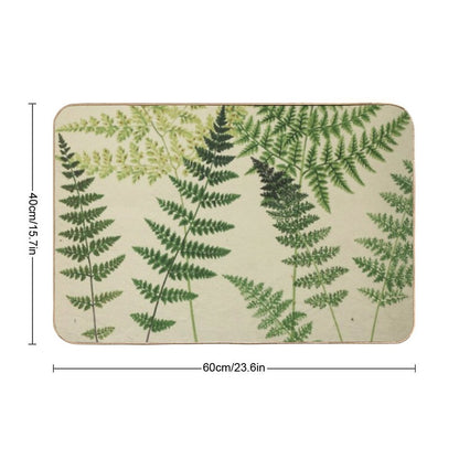 Botanical Ferns Bath Mat