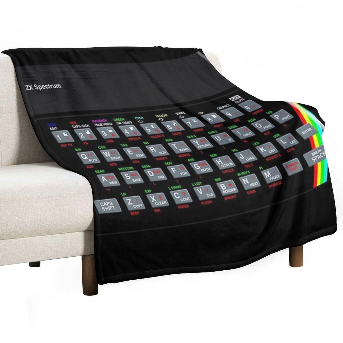 ZX Spectrum Throw Blanket