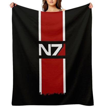 N7 Throw Blanket