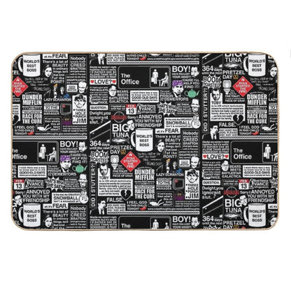 Wise Words From The Office - The Office Quotes Bath Mat