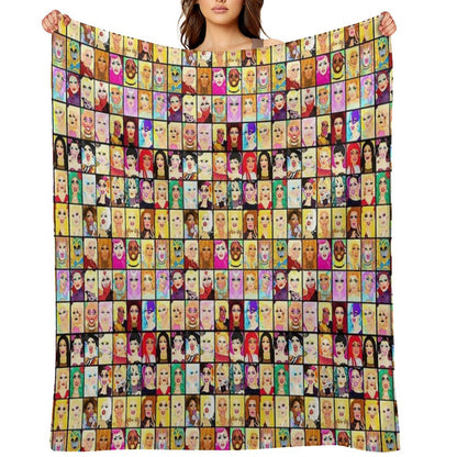 LIFE IS A DRAG Throw Blanket