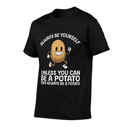 Potato Novelty For Men Women Adult Potato Gag Potato Lovers T-Shirt