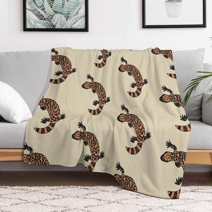 Gila Monster Throw Blanket