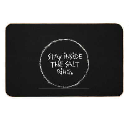 Stay Inside The Salt Ring  Supernatural™ Bath Mat