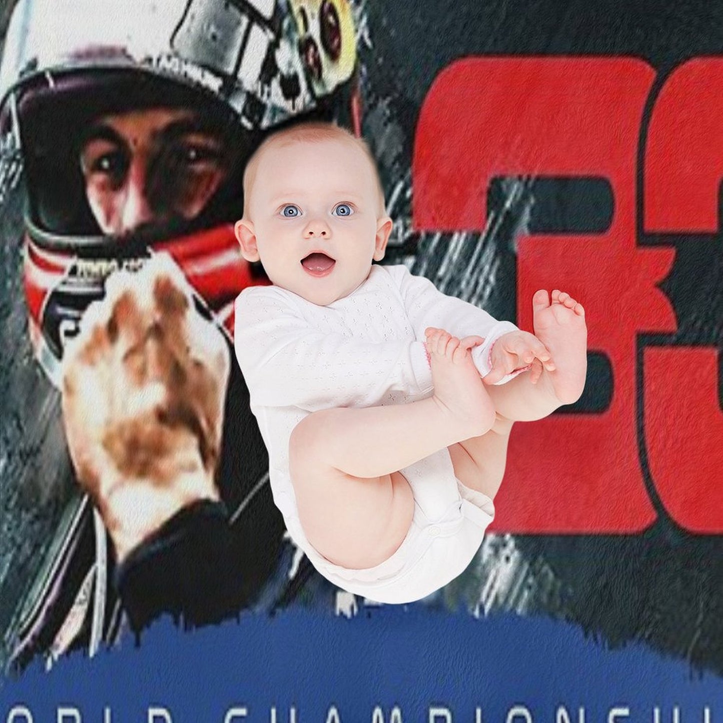 Max Verstappen F1 CHAMPION Throw Blanket