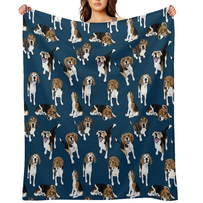 Beagle Throw Blanket