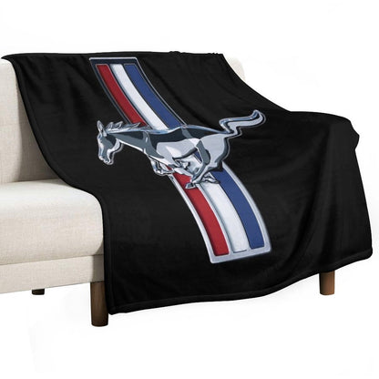 'stang Throw Blanket