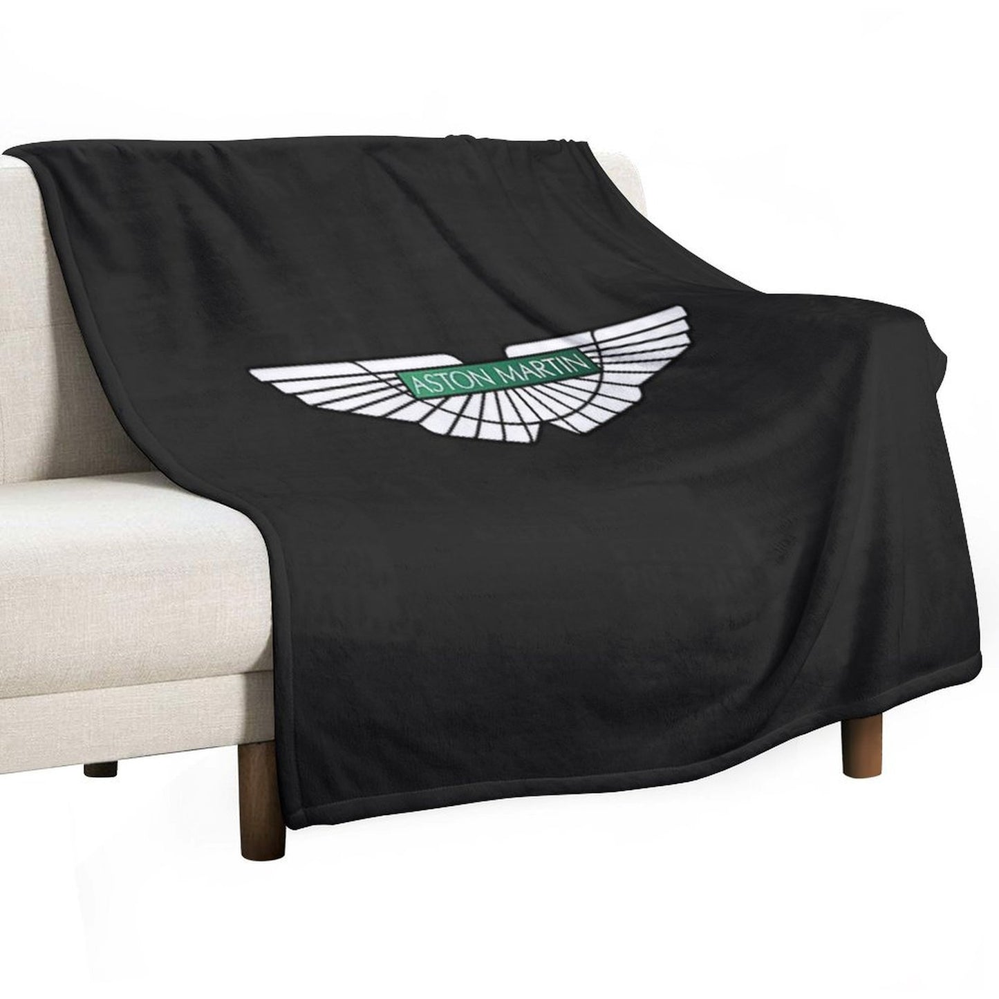 Aston Martin Logo Throw Blanket