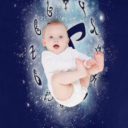 The Shadow Runes Throw Blanket