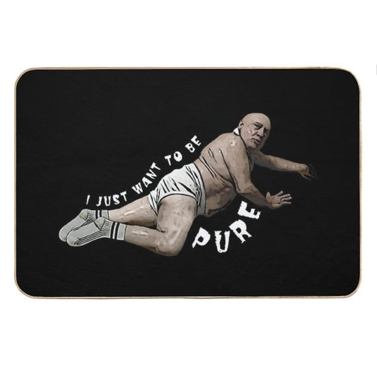 I Just Want To Be Pure Bath Mat