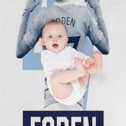 Phil Foden Throw Blanket