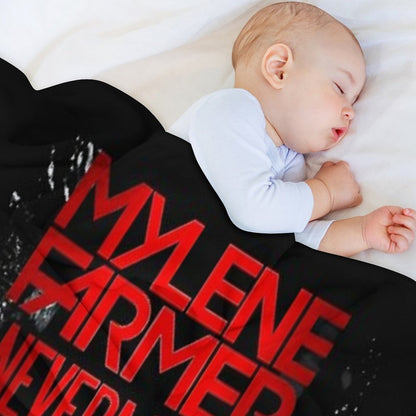 Mylene Farmer Nevermore, Mylene Farmer 2024 Throw Blanket