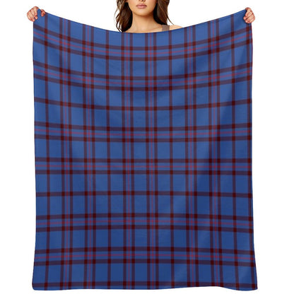 Clan Elliott Tartan Throw Blanket