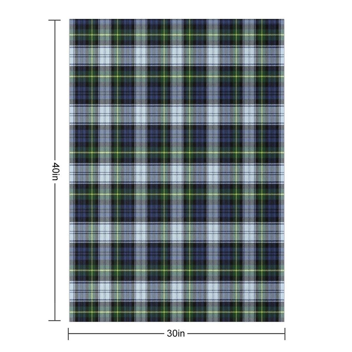 Gordon Dress Original Tartan Throw Blanket