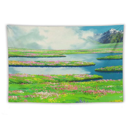 Anime Landscape Tapestry
