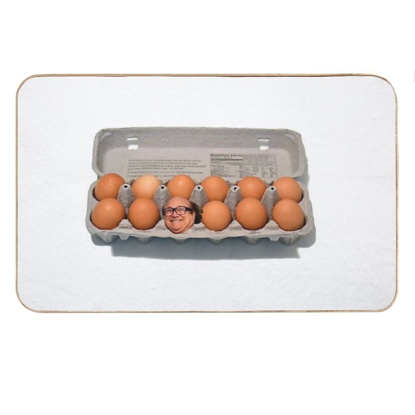 Danny Egg Devito Bath Mat
