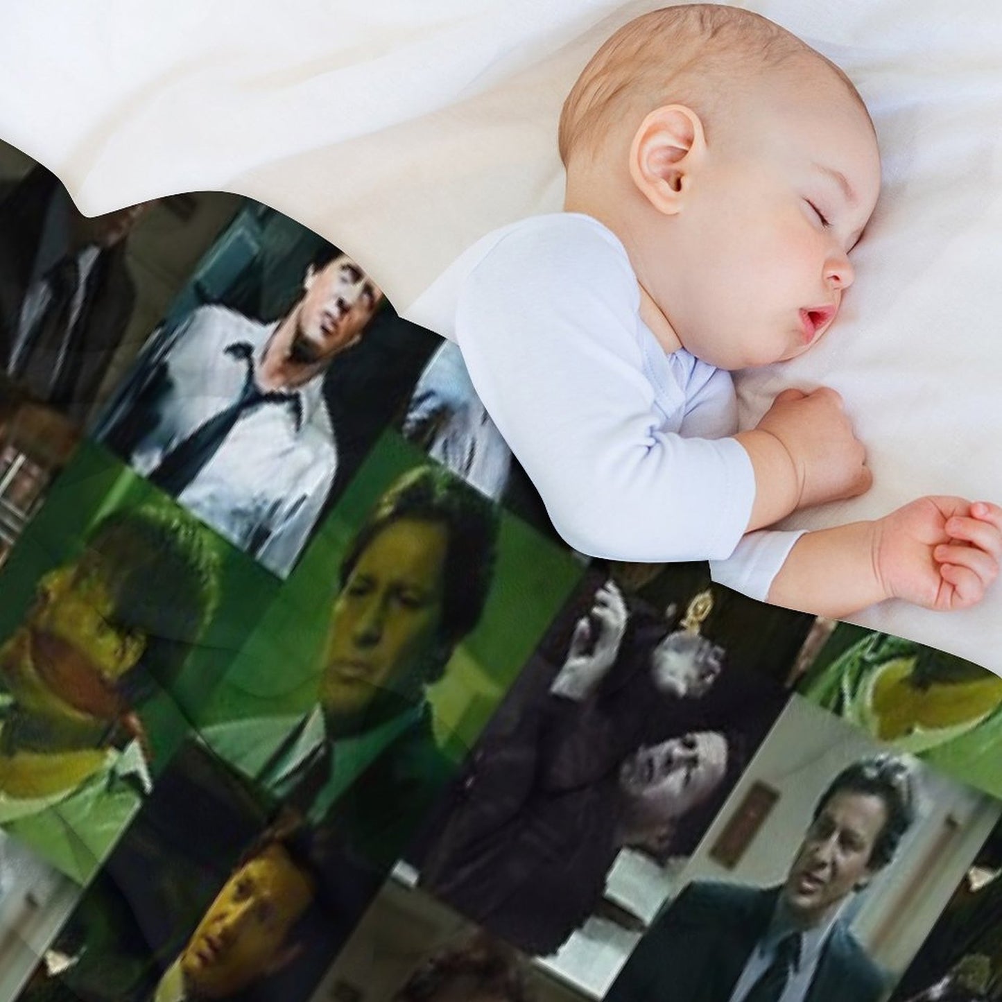 Mark Hoffman (Costas Mandylor) Throw Blanket