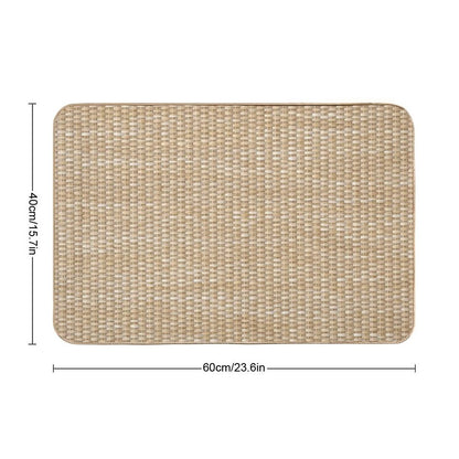 Wicker Bath Mat