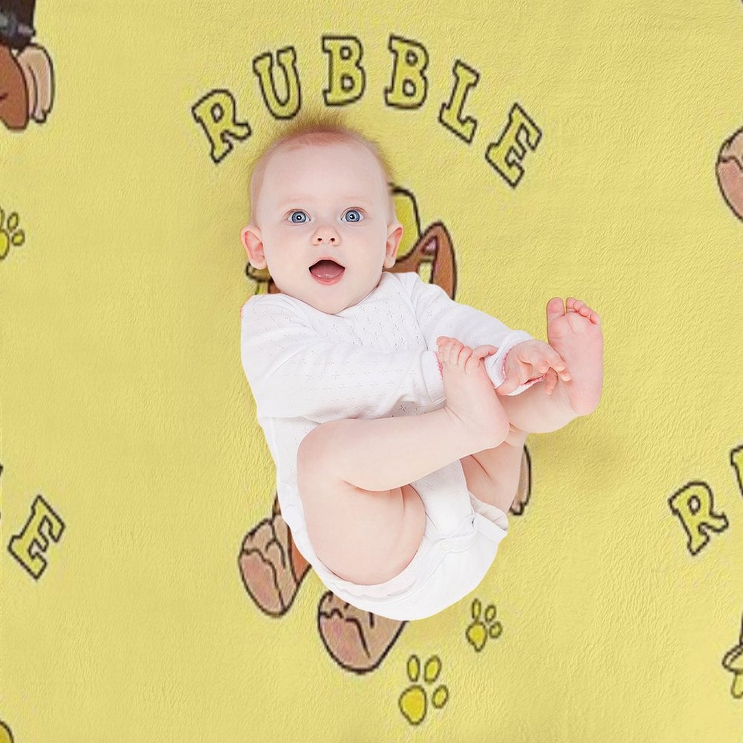 Rubble Paw Patrol Throw Blanket