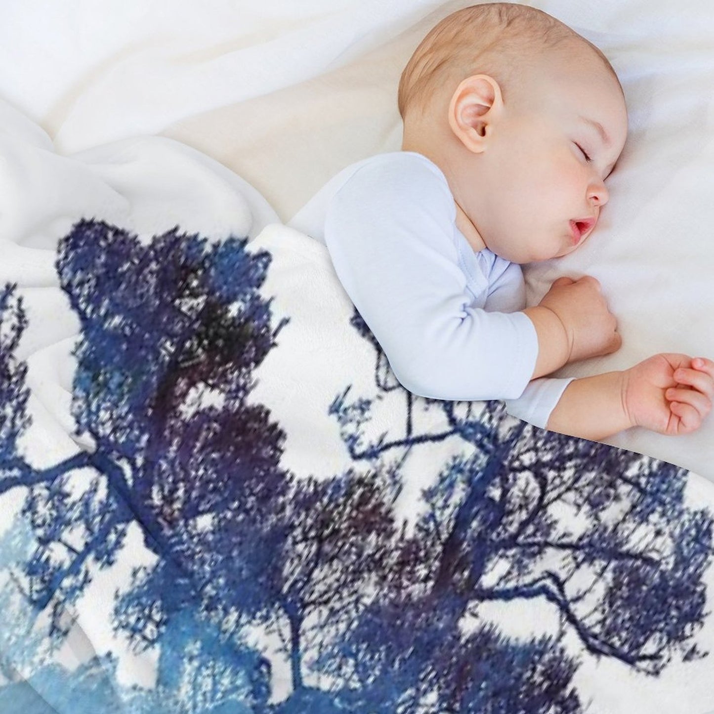 The Last Apple Tree Throw Blanket