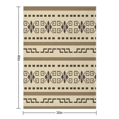 The Dude's Cardigan Pattern - The Big Lebowski Throw Blanket