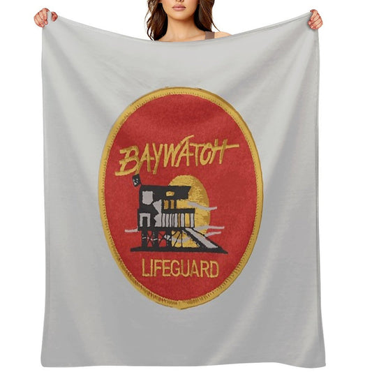 Baywatch Badge - Uniform Throw Blanket
