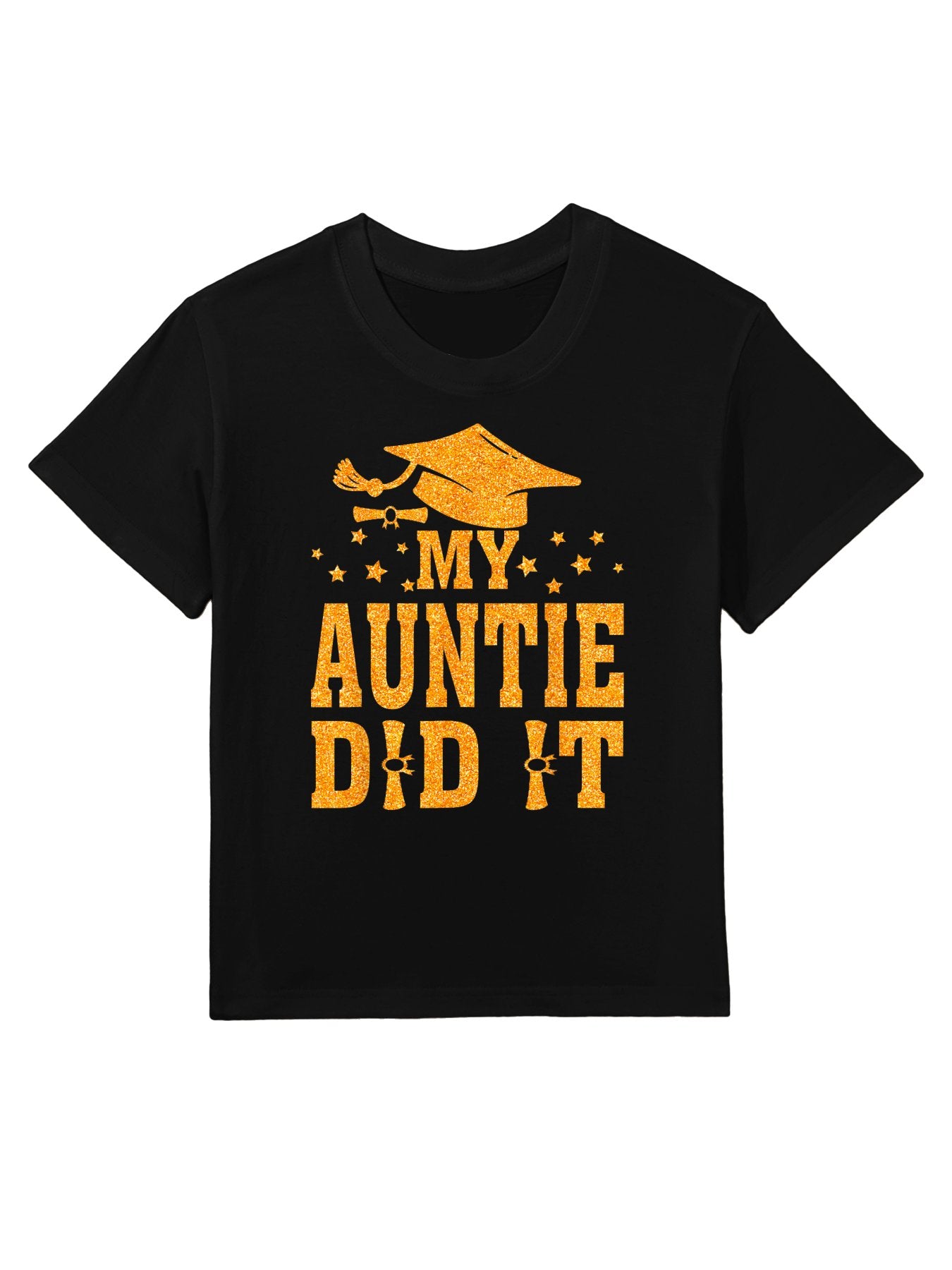 My Auntie Did It Graduation Graduated Kids T-Shirt