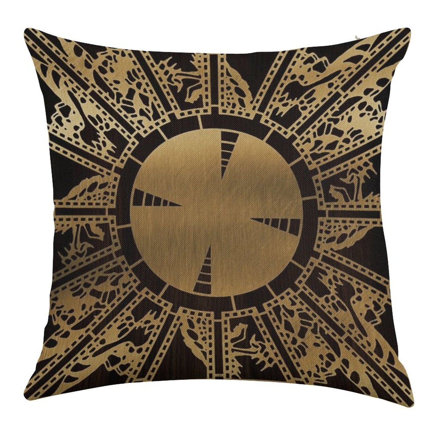 Lament Configuration Side A Linen Throw Pillow Cover