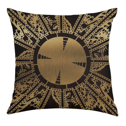 Lament Configuration Side A Linen Throw Pillow Cover