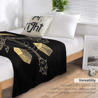 Dungeons & Dragons - Choose Your Weapon Throw Blanket