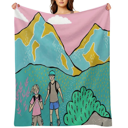 Take Me Home Country Road Throw Blanket