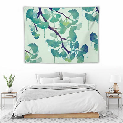 O Ginkgo (in Green) Tapestry