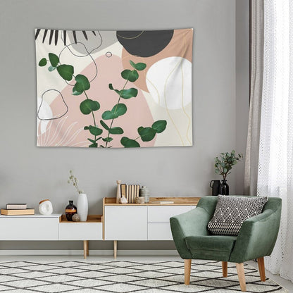 Eucalyptus Fan Palm Finesse #1 #tropical #decor #art Tapestry