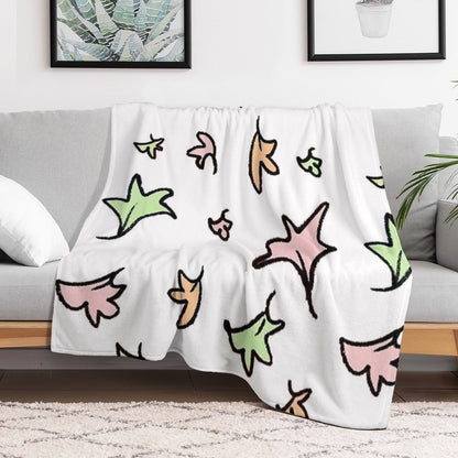 Hearstopper Netflix Leaves Throw Blanket