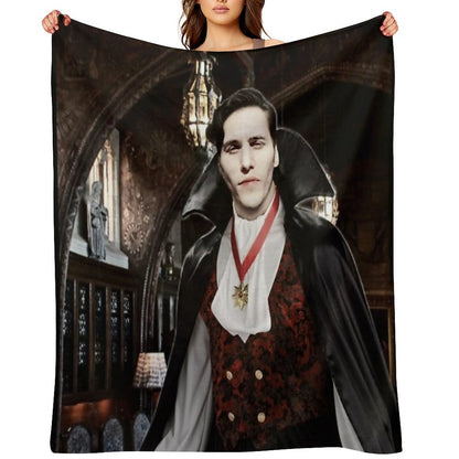 Vampire Jerma Alt. Throw Blanket