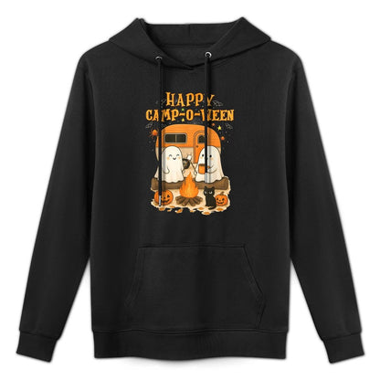 Happy Camp-O-Ween Halloween Camping Ghosts And Campfires Easy Care Hoodie