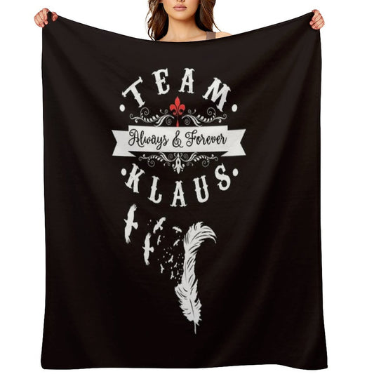Team Klaus. Throw Blanket
