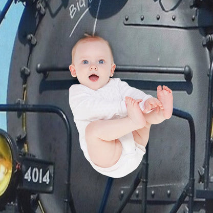 Big Boy Train (Colored) Throw Blanket