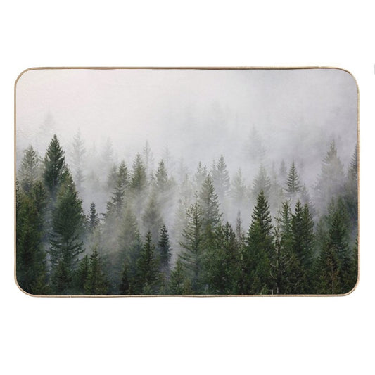 Misty Forest Bath Mat