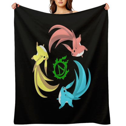 FFXIV Summoner - Carbuncles Throw Blanket