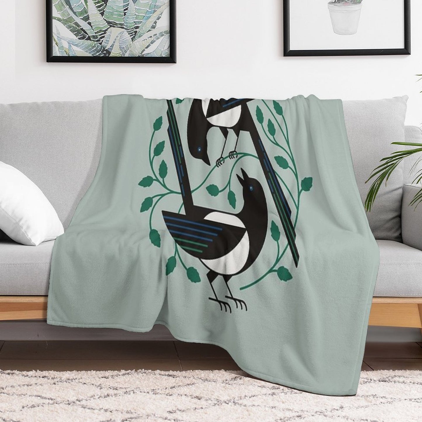 The Joy of Spring Throw Blanket