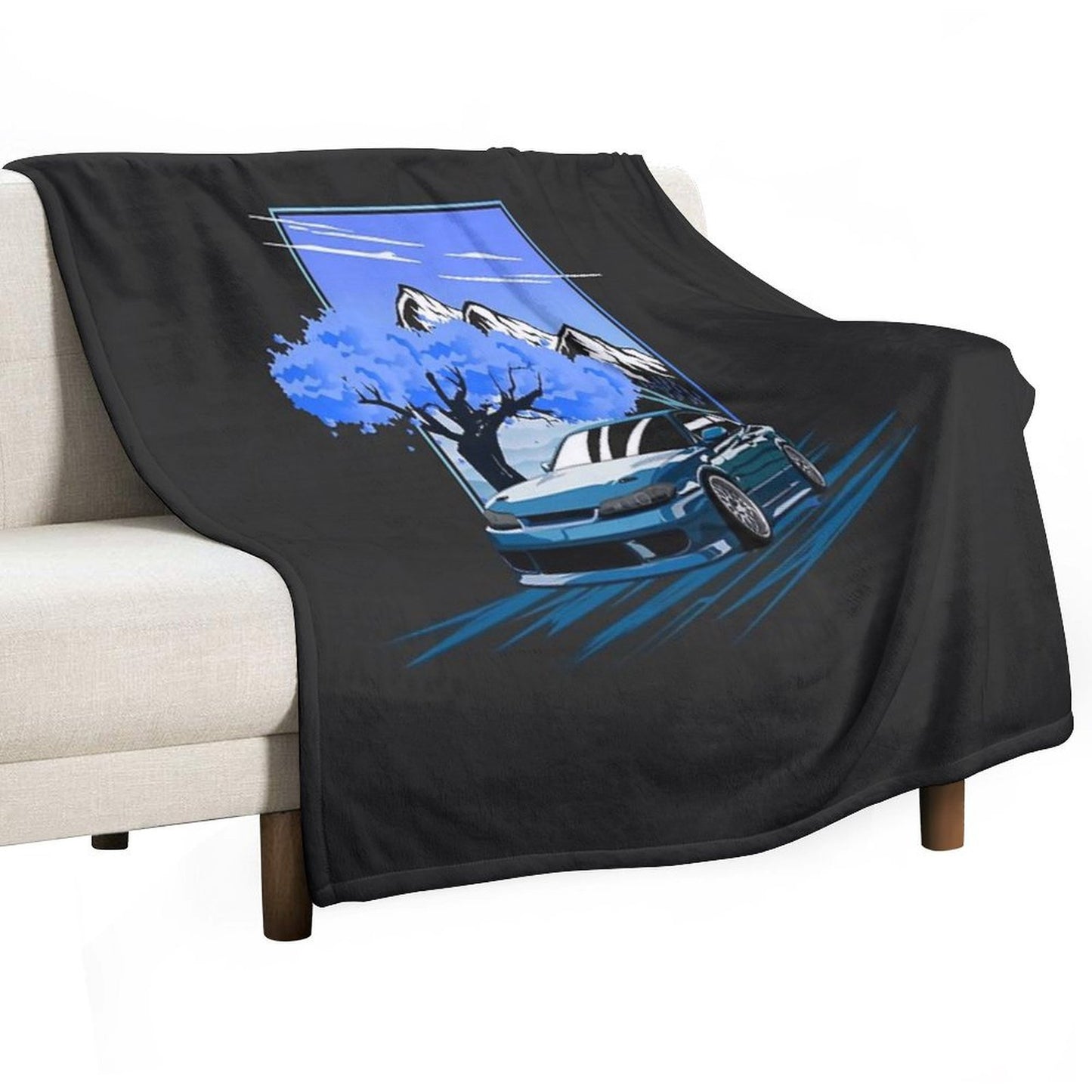 Nissan Silvia S15 Throw Blanket