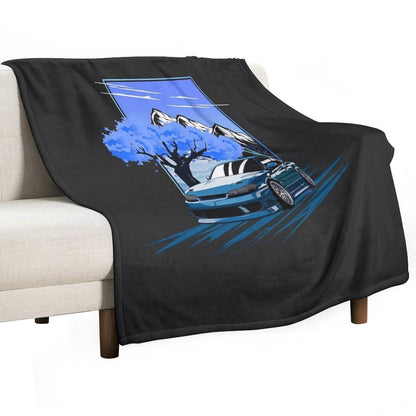 Nissan Silvia S15 Throw Blanket
