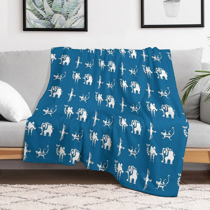Divine Beasts Throw Blanket