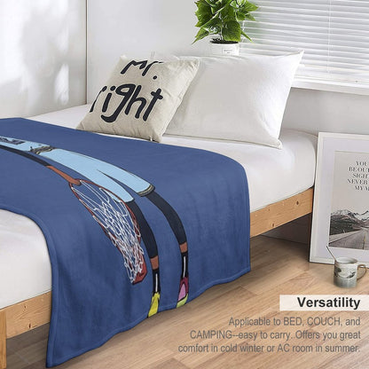 Ja Morant And The Rim Throw Blanket