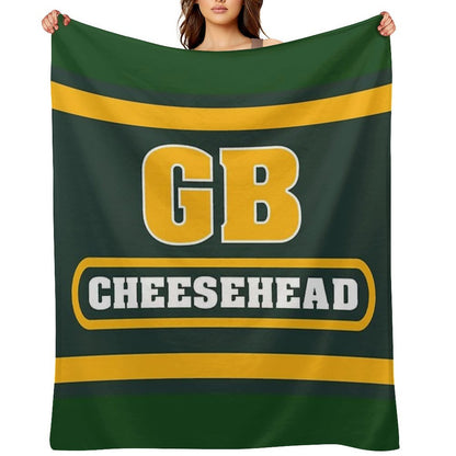 Cheesehead Bar Throw Blanket