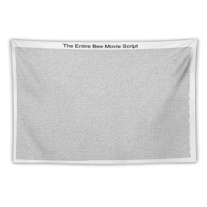 The Entire Bee Movie Script Tapestry
